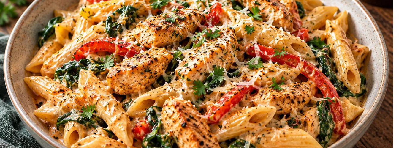 Creamy Cajun Chicken Pasta