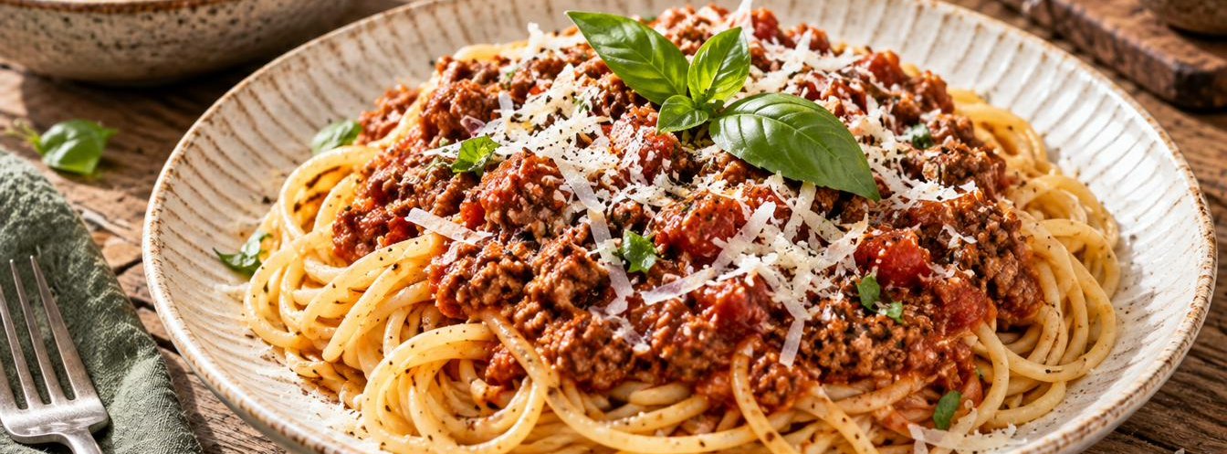 Easy Peasy Spaghetti Bolognese