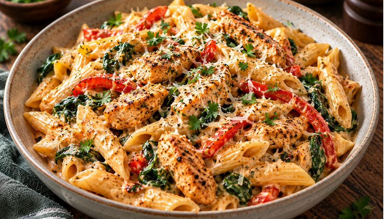 Creamy Cajun Chicken Pasta